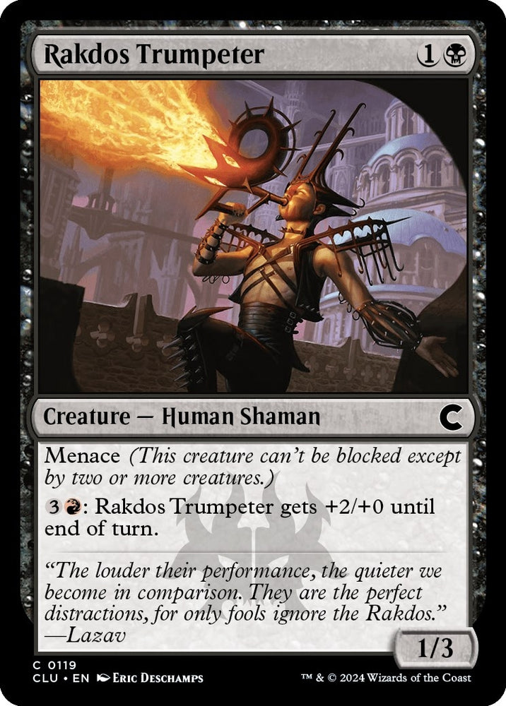 Image for Rakdos Trumpeter (119) [Ravnica: Clue Edition]
