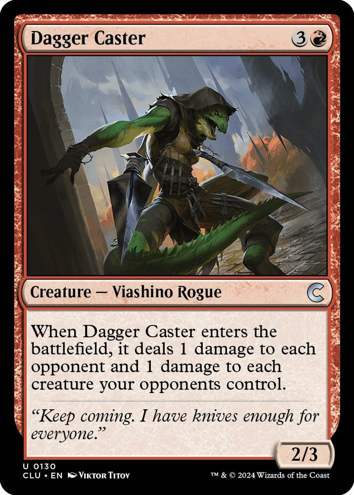 Image for Dagger Caster (130) [Ravnica: Clue Edition]