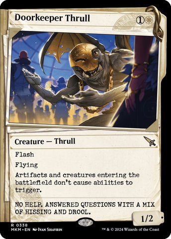 Image for Doorkeeper Thrull (Showcase) (338) [Murders at Karlov Manor]