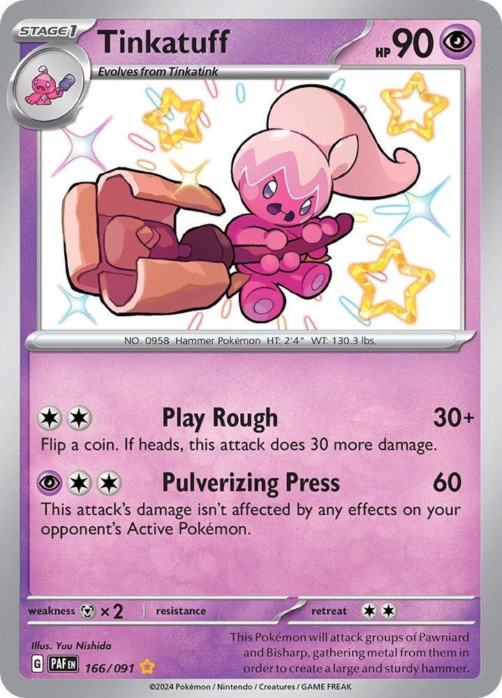 Image for Tinkatuff (166/091) - Pokemon