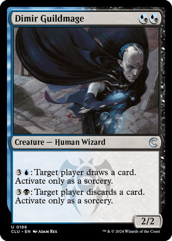 Image for Dimir Guildmage (186) [Ravnica: Clue Edition]