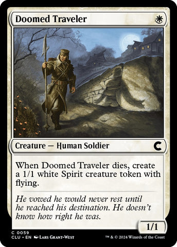 Image for Doomed Traveler (59) [Ravnica: Clue Edition]
