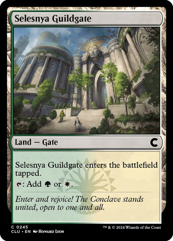 Image for Selesnya Guildgate (245) [Ravnica: Clue Edition]