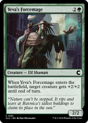 Image for Yeva's Forcemage (181) [Ravnica: Clue Edition]