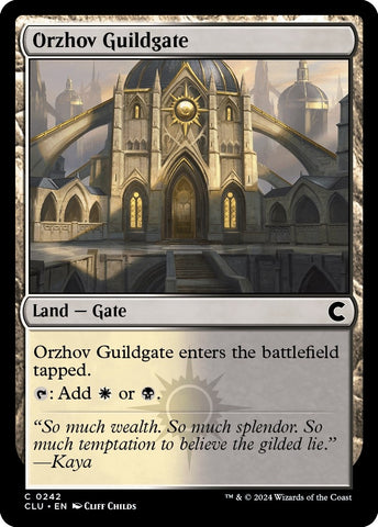 Image for Orzhov Guildgate (242) [Ravnica: Clue Edition]