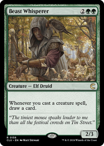 Image for Beast Whisperer (158) [Ravnica: Clue Edition]