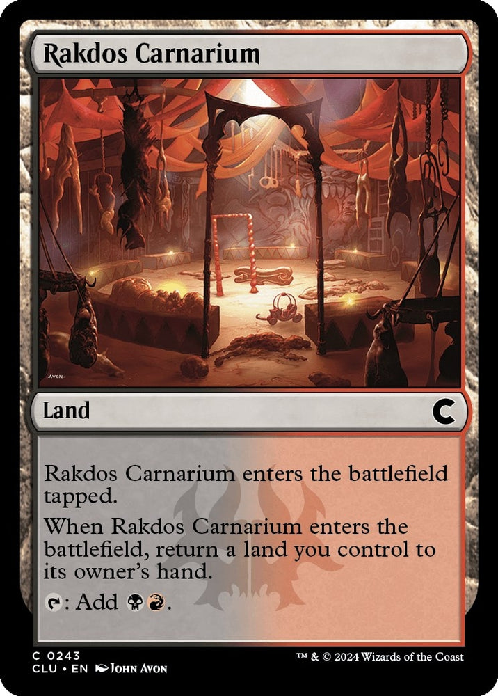 Image for Rakdos Carnarium (243) [Ravnica: Clue Edition]