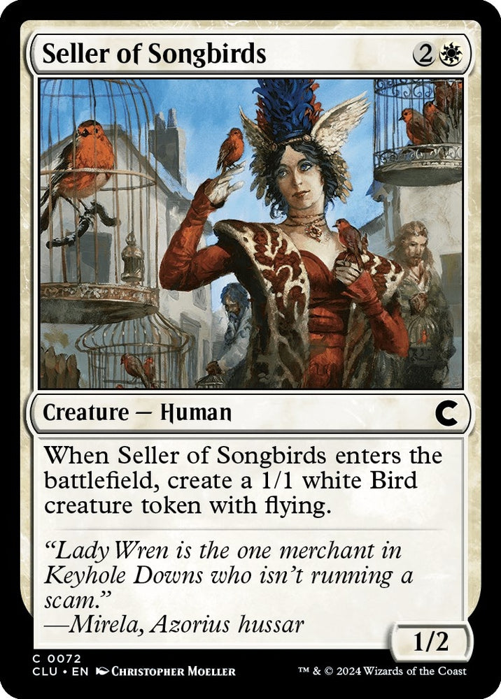 Image for Seller of Songbirds (72) [Ravnica: Clue Edition]