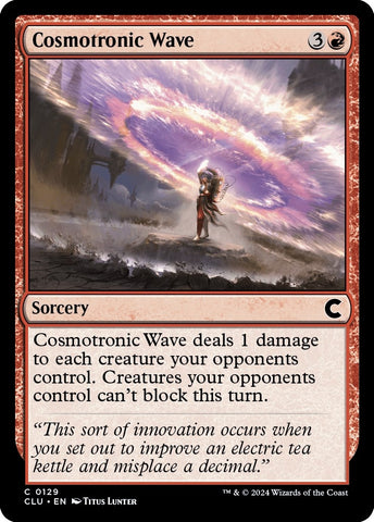 Image for Cosmotronic Wave (129) [Ravnica: Clue Edition]