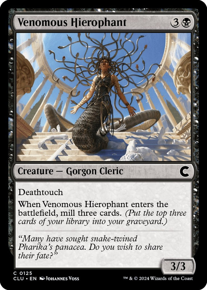 Image for Venomous Hierophant (125) [Ravnica: Clue Edition]