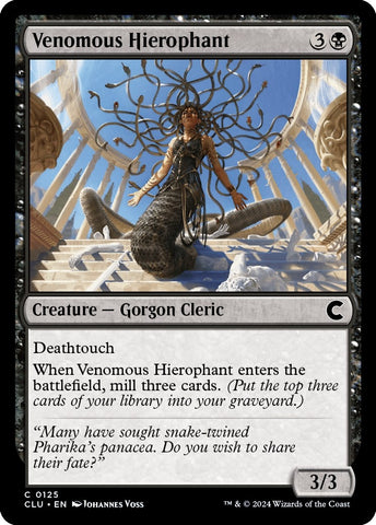 Image for Venomous Hierophant (125) [Ravnica: Clue Edition]