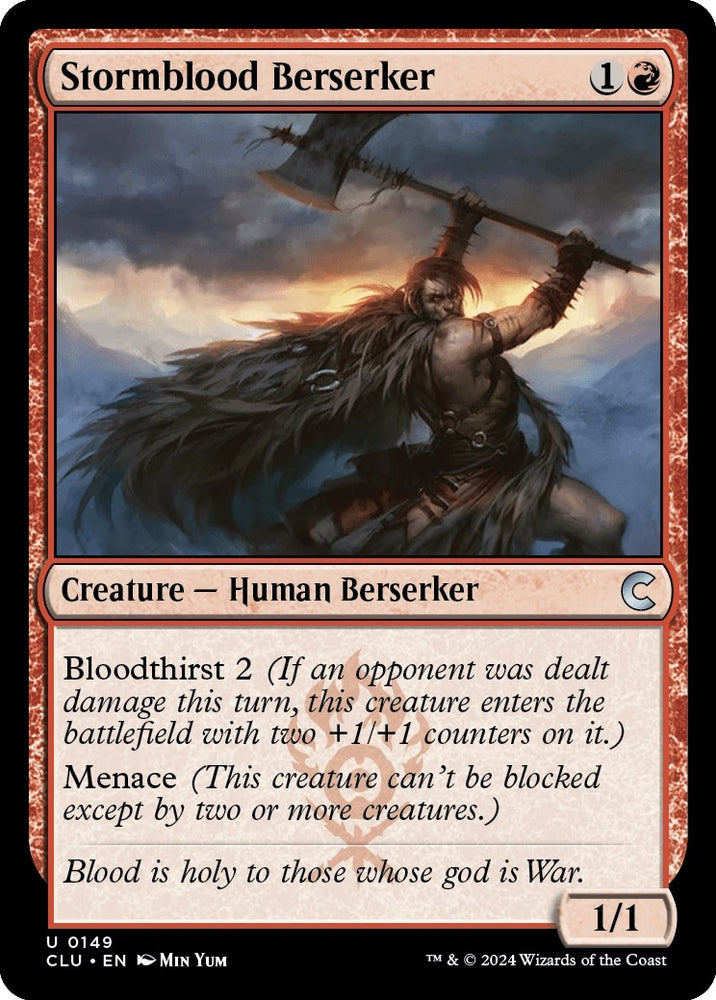 Image for Stormblood Berserker (149) [Ravnica: Clue Edition]