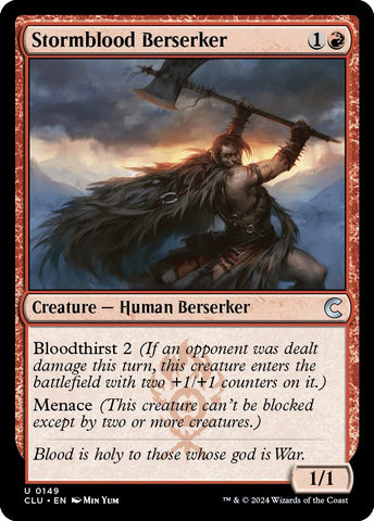 Image for Stormblood Berserker (149) [Ravnica: Clue Edition]