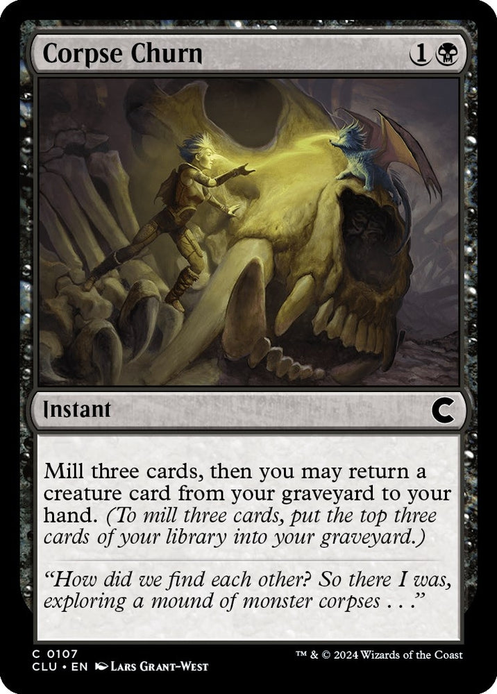 Image for Corpse Churn (107) [Ravnica: Clue Edition]