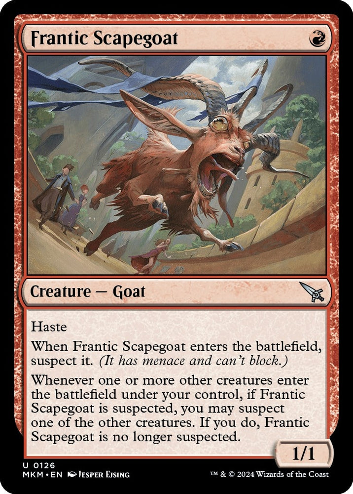 Image for Frantic Scapegoat (126) [Murders at Karlov Manor]