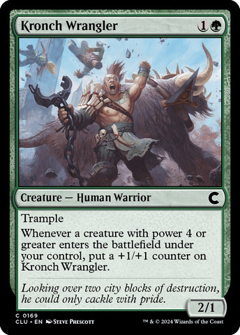 Image for Kronch Wrangler (169) [Ravnica: Clue Edition]