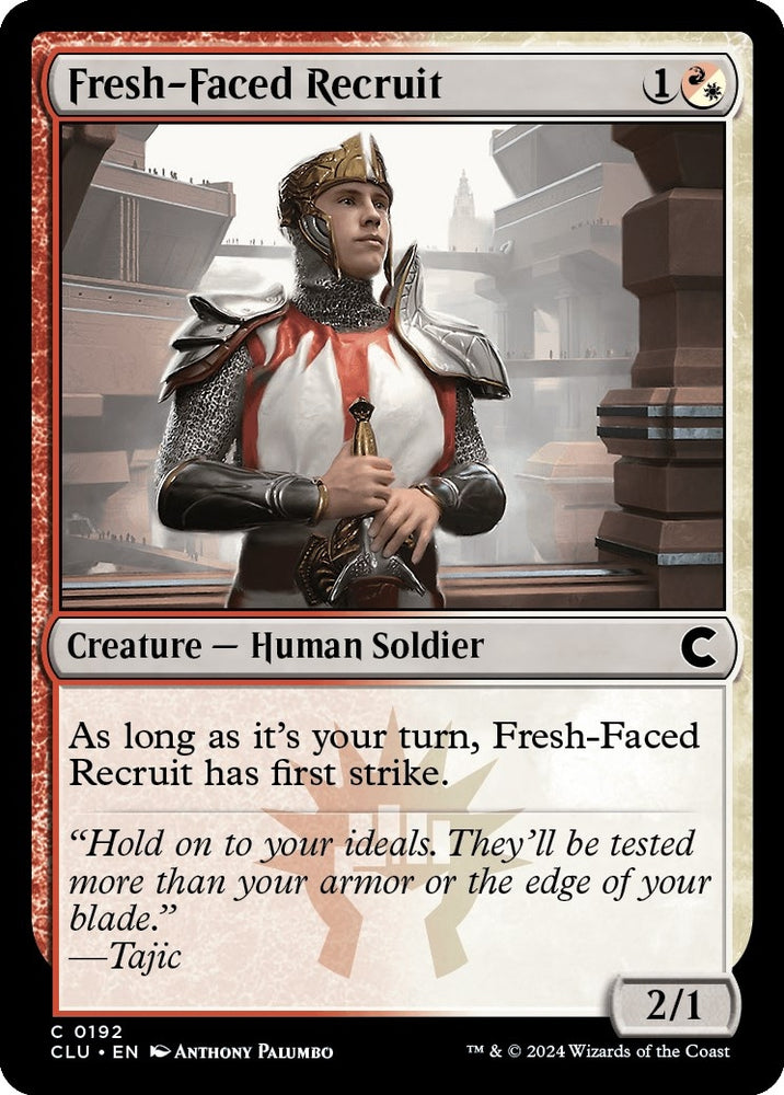 Image for Fresh-Faced Recruit (192) [Ravnica: Clue Edition]