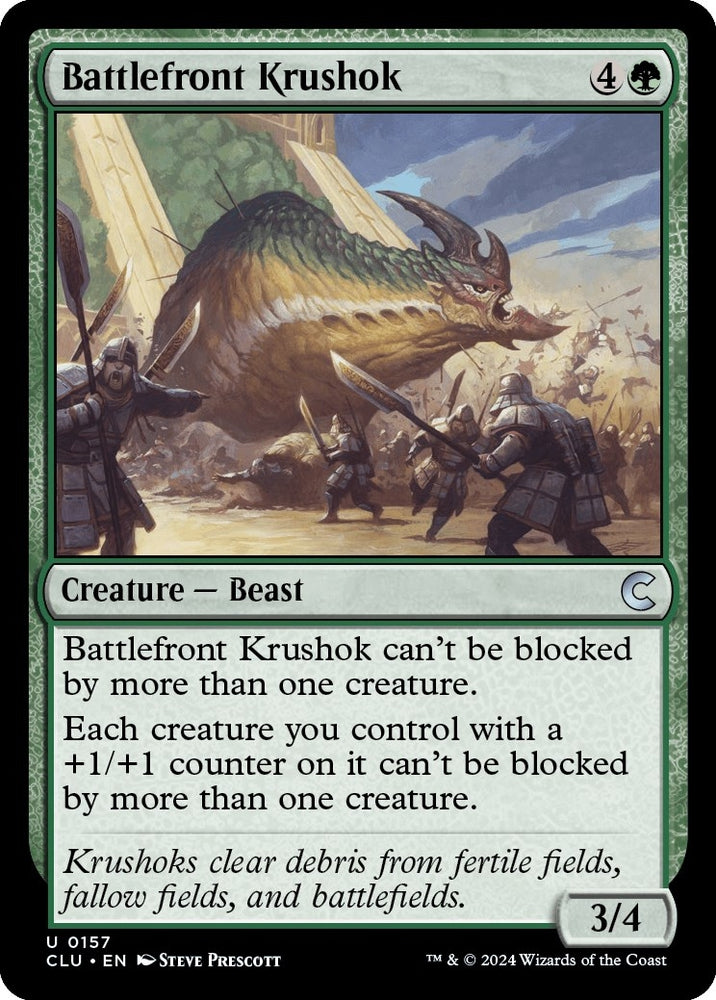 Image for Battlefront Krushok (157) [Ravnica: Clue Edition]