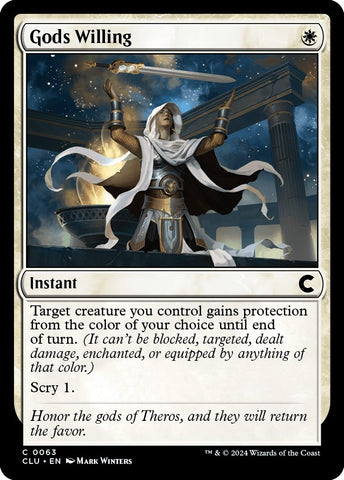 Image for Gods Willing (63) [Ravnica: Clue Edition]