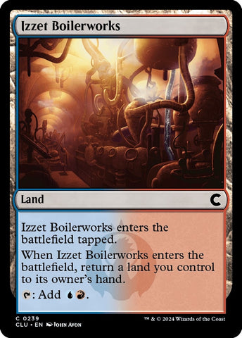 Image for Izzet Boilerworks (239) [Ravnica: Clue Edition]