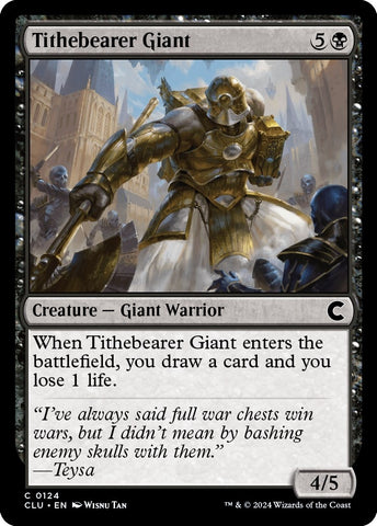 Image for Tithebearer Giant (124) [Ravnica: Clue Edition]