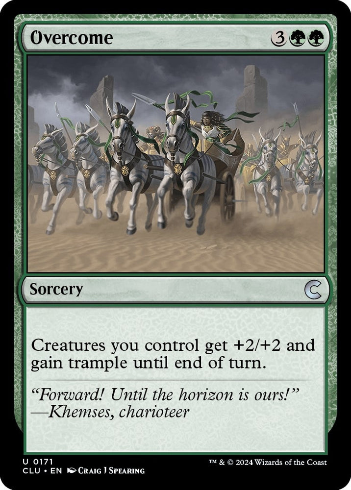 Image for Overcome (171) [Ravnica: Clue Edition]