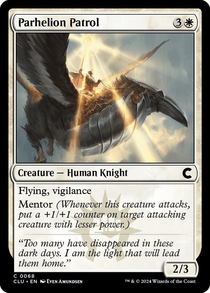 Image for Parhelion Patrol (68) [Ravnica: Clue Edition]