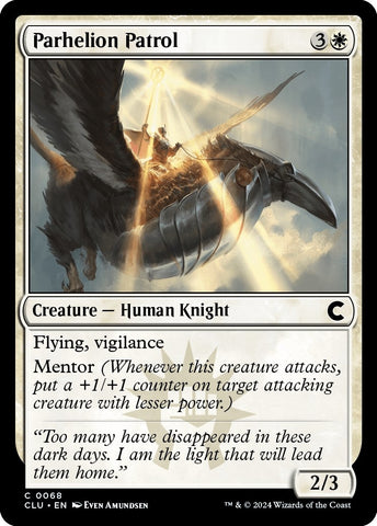 Image for Parhelion Patrol (68) [Ravnica: Clue Edition]