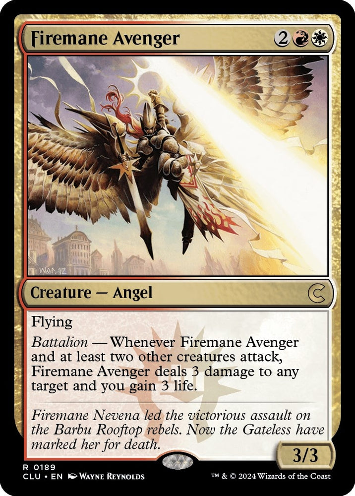 Image for Firemane Avenger (189) [Ravnica: Clue Edition]