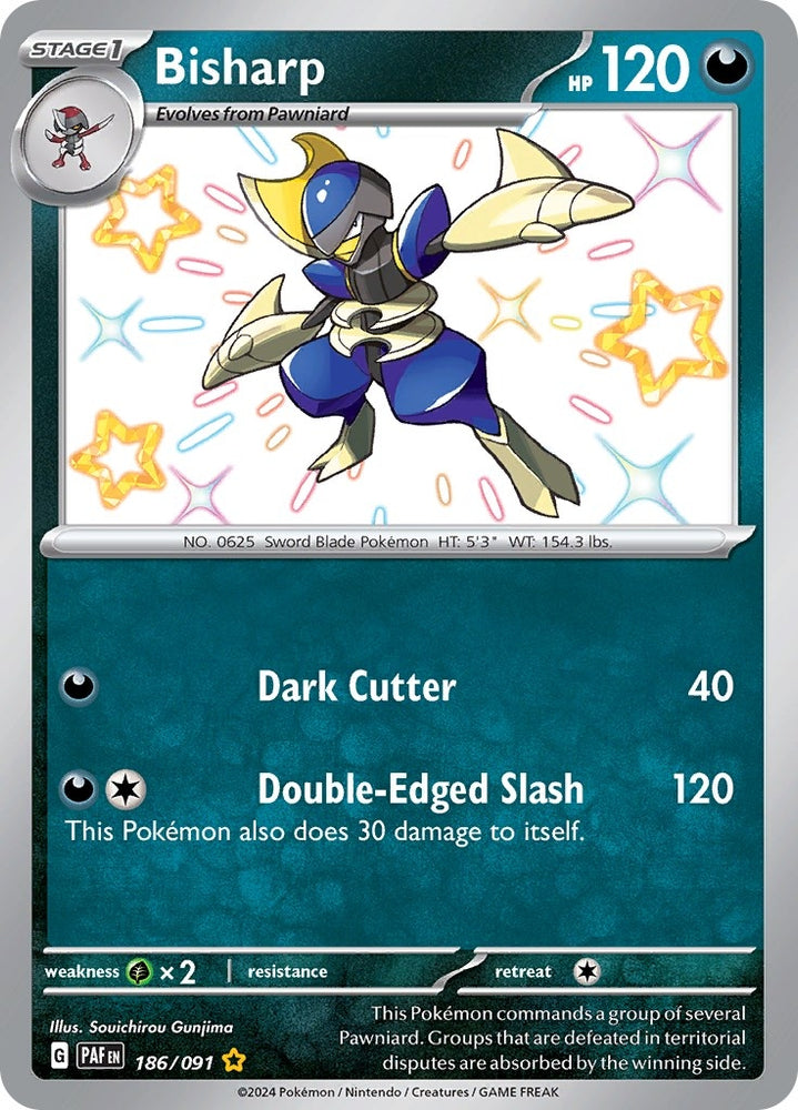 Image for Bisharp (186/091) [SV: Paldean Fates]