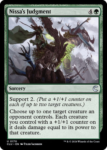 Image for Nissa's Judgment (170) [Ravnica: Clue Edition]