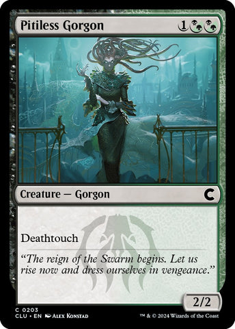 Image for Pitiless Gorgon (203) [Ravnica: Clue Edition]