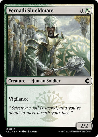 Image for Vernadi Shieldmate (216) [Ravnica: Clue Edition]