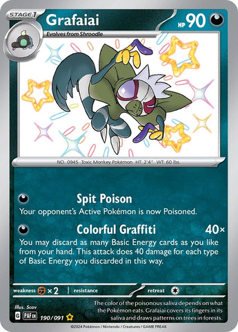 Image for Grafaiai (190/091) [SV: Paldean Fates]
