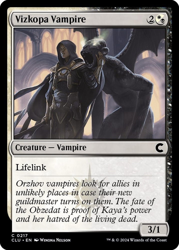 Image for Vizkopa Vampire (217) [Ravnica: Clue Edition]