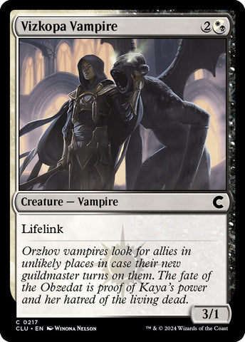 Image for Vizkopa Vampire (217) [Ravnica: Clue Edition]