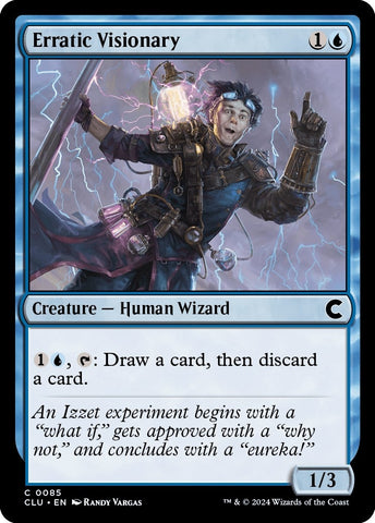 Image for Erratic Visionary (85) [Ravnica: Clue Edition]