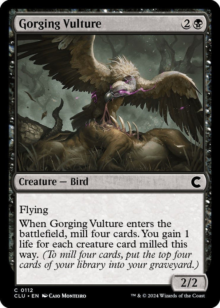 Image for Gorging Vulture (112) [Ravnica: Clue Edition]