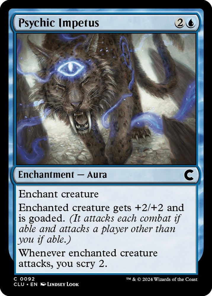 Image for Psychic Impetus (92) [Ravnica: Clue Edition]