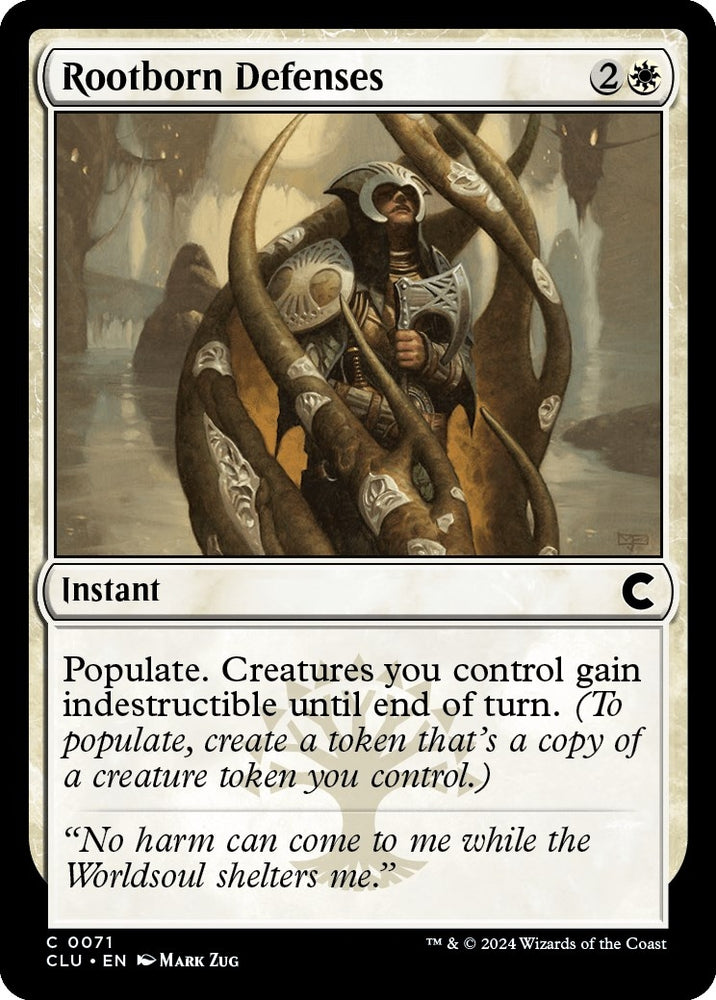Image for Rootborn Defenses (71) [Ravnica: Clue Edition]