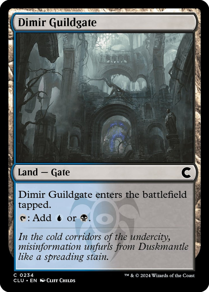 Image for Dimir Guildgate (234) [Ravnica: Clue Edition]