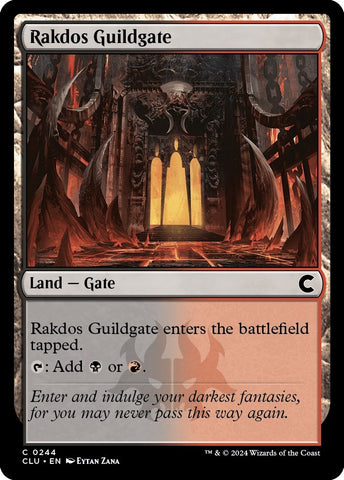 Image for Rakdos Guildgate (244) [Ravnica: Clue Edition]