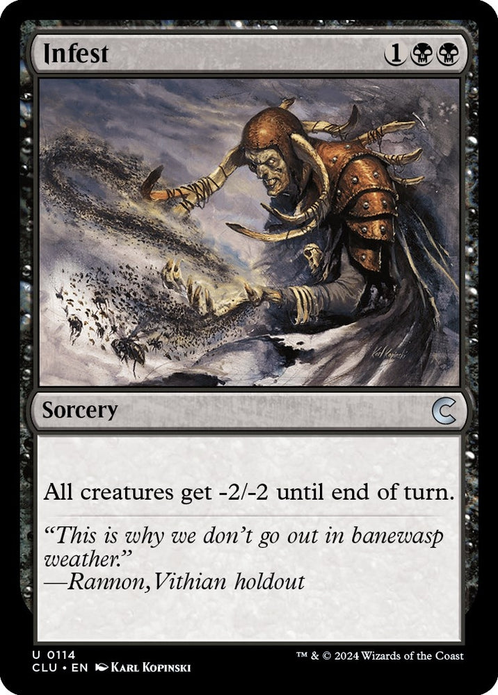 Image for Infest (114) [Ravnica: Clue Edition]