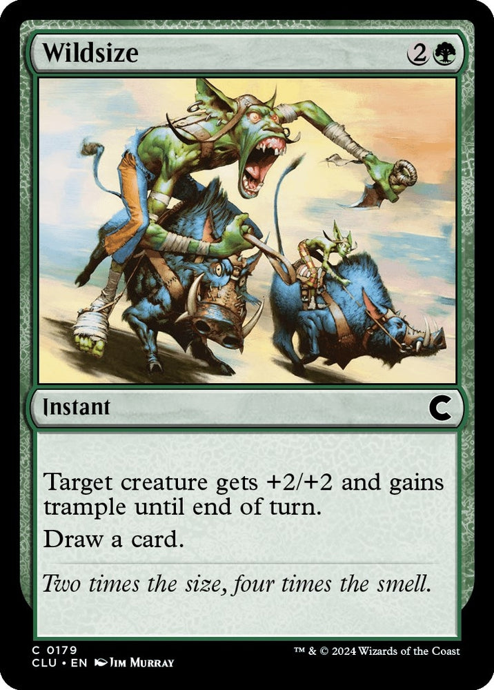 Image for Wildsize (179) [Ravnica: Clue Edition]