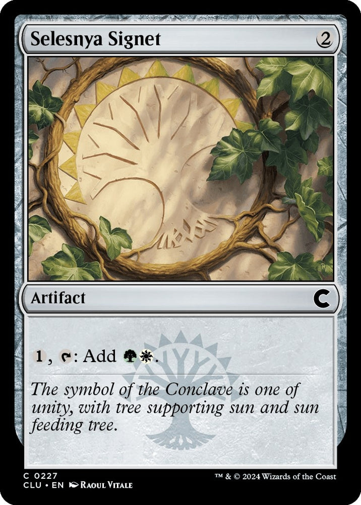 Image for Selesnya Signet (227) [Ravnica: Clue Edition]