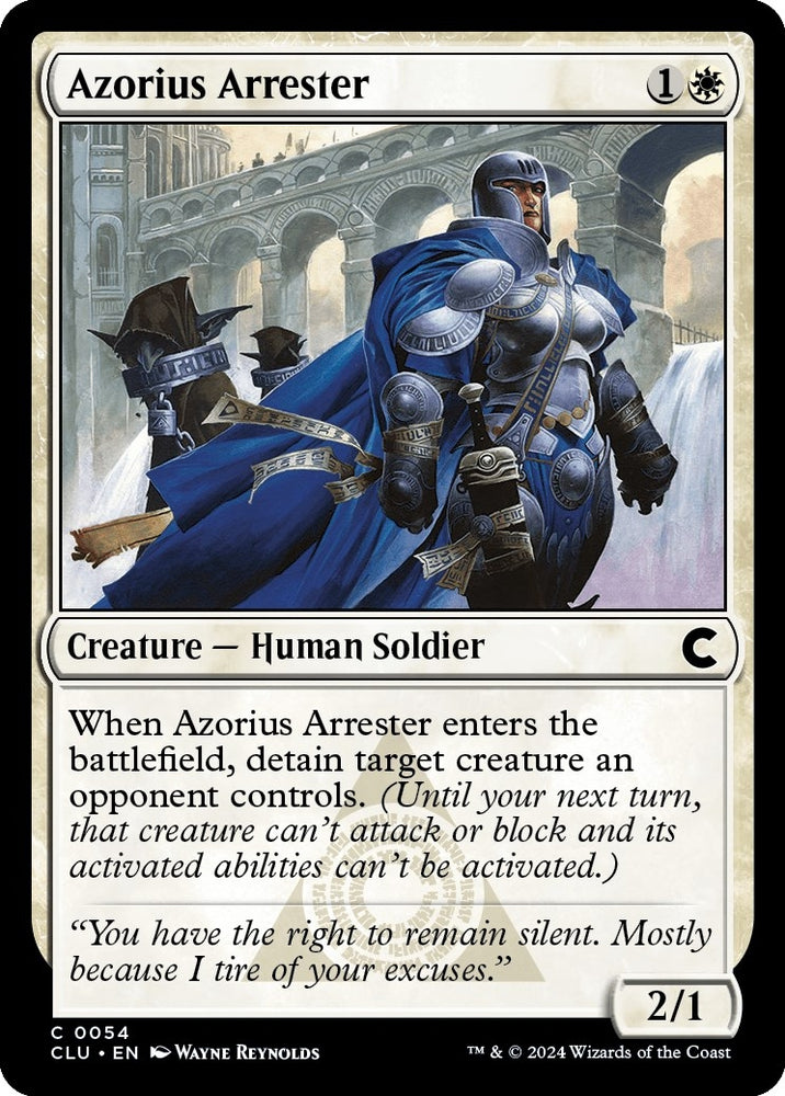 Image for Azorius Arrester (54) [Ravnica: Clue Edition]