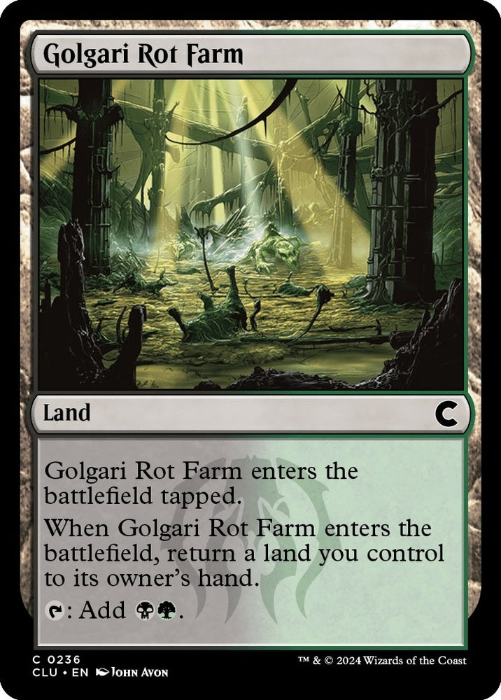 Image for Golgari Rot Farm (236) [Ravnica: Clue Edition]