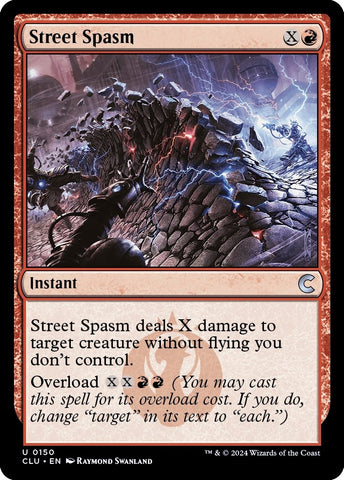 Image for Street Spasm (150) [Ravnica: Clue Edition]