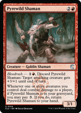 Image for Pyrewild Shaman (144) [Ravnica: Clue Edition]