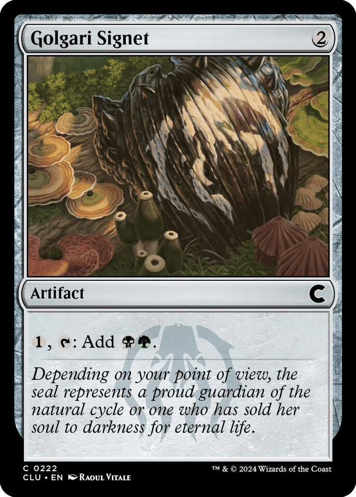 Image for Golgari Signet (222) [Ravnica: Clue Edition]